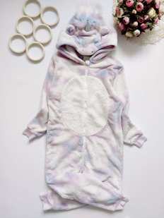 11 лет, рост 146 Теплющее кигуруми единорог