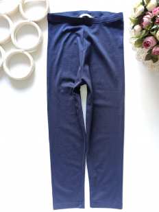 8-10 Трикотажні стрейчові лосини темно-синій колір