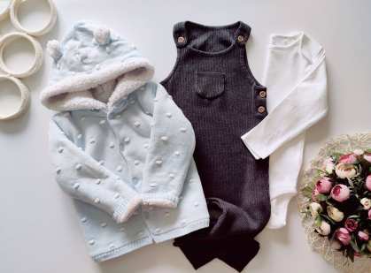 18,24 міс, зріст 86,92 Новий боді, тепла кофта та в'язовий ромпер