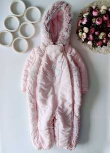 12,18 мес, рост 86 Теплый комбинезон на синтепоне Baby Club