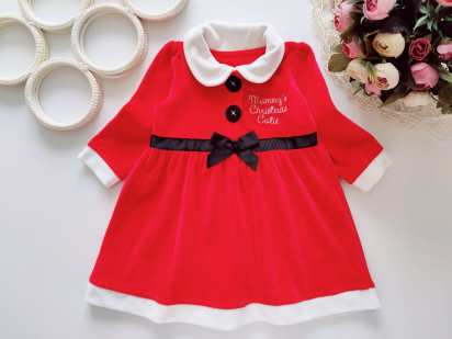 6,9 міс Тепла новорічна сукня