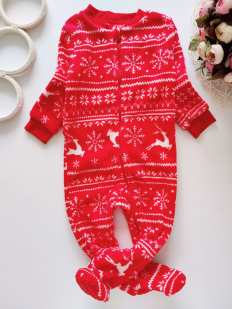 9,12 мес Теплый новогодний человечек