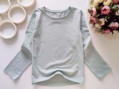 6,7 років, зріст 116,122 Новий м'ятний реглан