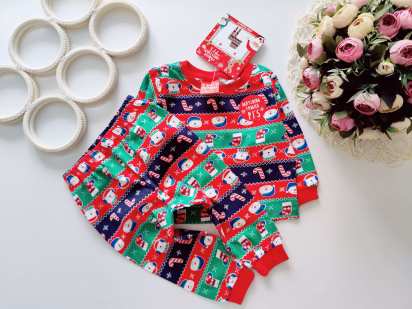 9,12 міс, зріст 74,80 Нова новорічна піжама