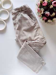 13,14 років, зріст 164 Штани супер стрейч із накладними кишенями