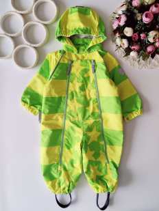 9 міс, зріст 74 Вологовідштовхувальний демісезонний комбінезон