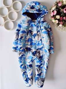 9,12 міс, зріст 76 Демісезонний комбінезон