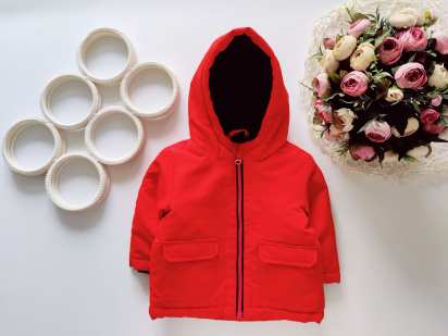 3,6 міс, зріст 68 Тепла дитяча куртка