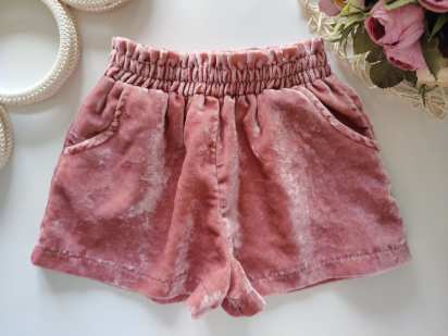 12,18 міс, зріст 86 Оксамитові дитячі шори