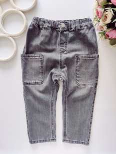 2 роки, зріст 92 Вільні джинси на резинці