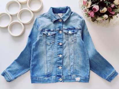 9,10 років, зріст 140 Стрейчева джинсівка