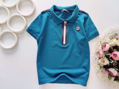 4,5 лет, рост 104,110 Поло с молнией