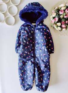 12,18 мес, рост 80,86 Демисезонный комбинезон на синтепоне