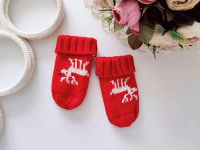 6-12 міс, Нові в'язані краги