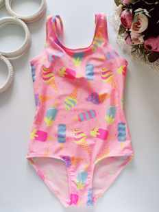 6 років, зріст 116 Рожевий купальник у морозива