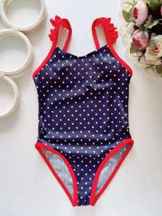 2 роки, зріст 92 Купальник у горошок