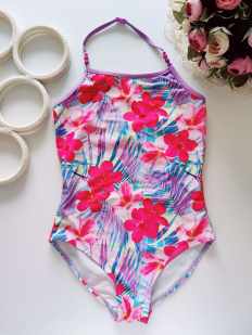 9,10 років, зріст 140 Красивий квітковий купальник