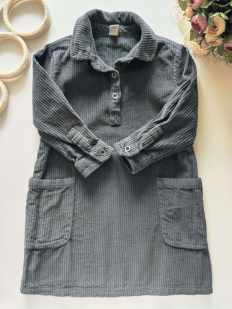 5 років, зріст 110 Тепла вельветова сукня