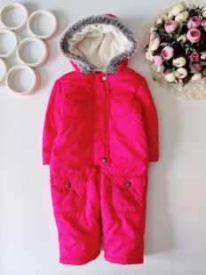 9,12 міс, зріст 74,80 Теплий комбінезон на синтепоні