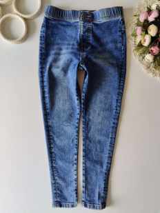 9,10 років, зріст 140 Джинси на резинці