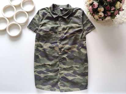 12 років, зріст 152 Камуфляжна сорочка