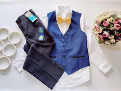 10,11 років, зріст 140,146 Нові штани, сорочка та жилет