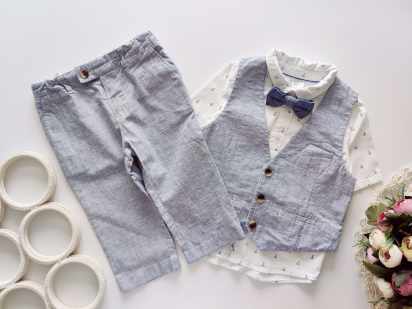 1-2 роки, зріст 86-92 Ошатний дитячий костюм хлопчику