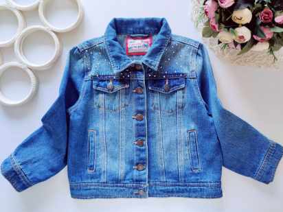 6,7 років, зріст 122 Джинсівка для дівчинки