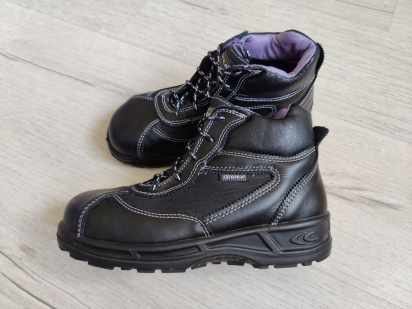 35 (22,5 см) Шкіряні черевики з посиленим носком Італія