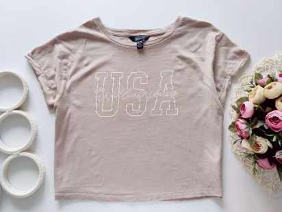 14,15 років, зріст 164,170 Укорочена футболка