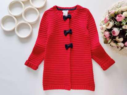 3,4 года, рост 104 Вязаный кардиган