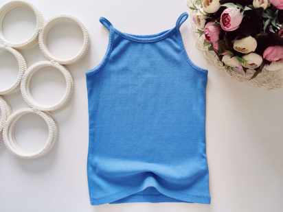 4 роки, зріст 104 Стрейчева синя майка