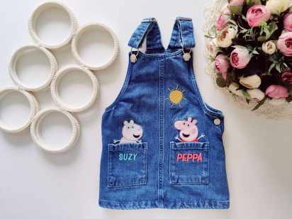 18,24 міс, зріст 92 Джинсовий сарафан