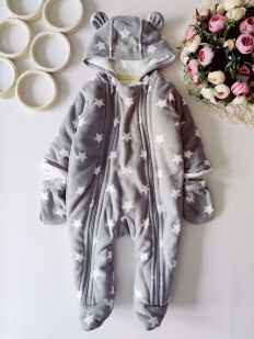 3,6 міс, зріст 68 Теплий комбмнезон на синтепоні