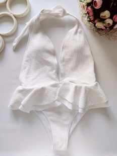 S-ка Белый женский купальник