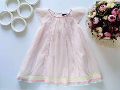 2,3 роки, зріст 98 Ошатне ніжне дитяче плаття