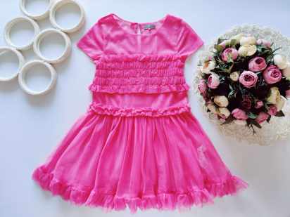 4 роки, зріст 104 Прозора дитяча сукня