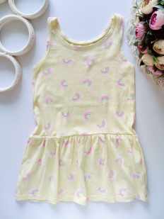 2,4 роки, зріст 98,104 Жовтий сарафан у веселках