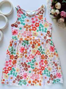 4,6 років, зріст 110,116 Літній квітковий сарафан