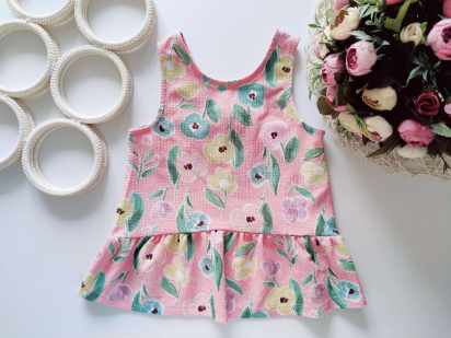 4,5 років, зріст 104,110 Майка квіткова