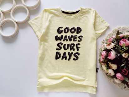 4,5 років, зріст 110 Красива жовта футболка