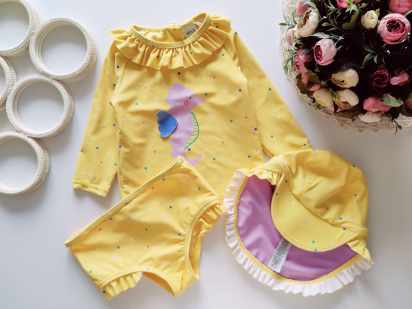 2,3 года, рост 98 Купальник тройка