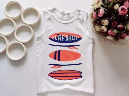 6,8 років, зріст 122,128 Майка з принтом