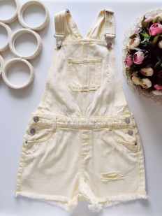 11,12 років, зріст 152 Жовтий комбінезон під джинс шортами