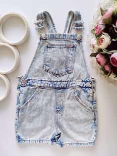 12,18 міс, зріст 86 Джинсовий комбінезон