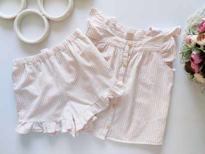 1,5,2 года, рост 92 Летний костюм шортами