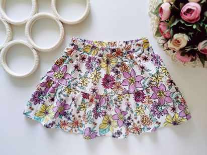 5 років, зріст 110 Трикотажна дитяча спідниця