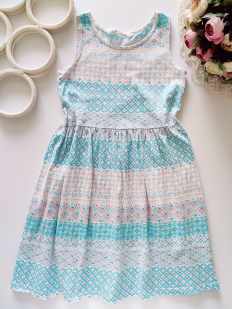 6,8 лет, рост 122,128 Трикотажный сарафан