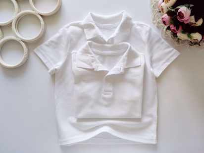 3,4 роки, зріст 98,104 Нові білі поло