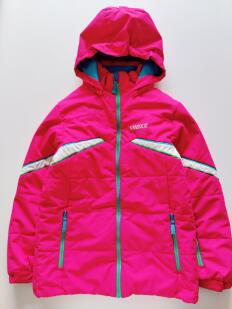 12 лет, рост 152 Яркая зимняя термо куртка на флисе, синтепон Snoxx